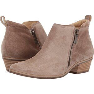 Paul Green Antelope Suede Jillian Ankle Booties Size 5UK
